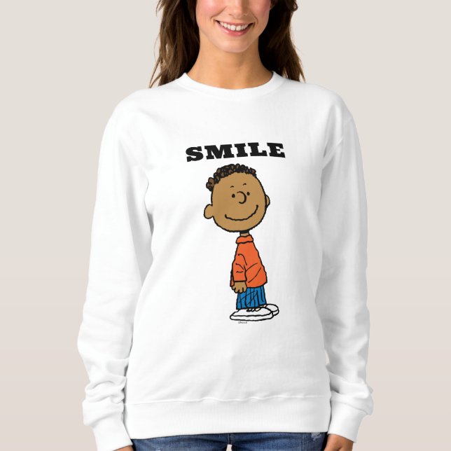 Jordnötter | Franklin Smile T Shirt (Framsida)