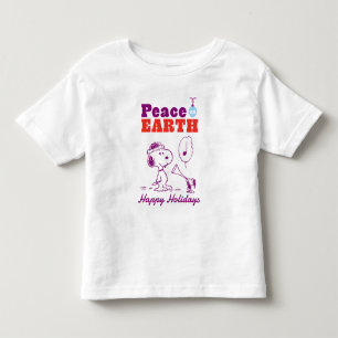 Jordnötter   Fred på jorden Snoopy & Woodstock T Shirt