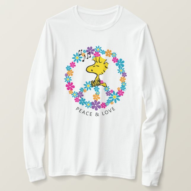 Jordnötter | Fredstecken av trävaror T Shirt (Design framsida)