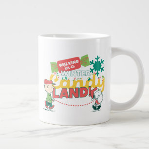 Jordnötter Gå in i ett vinterkandisland! Jumbo Mugg