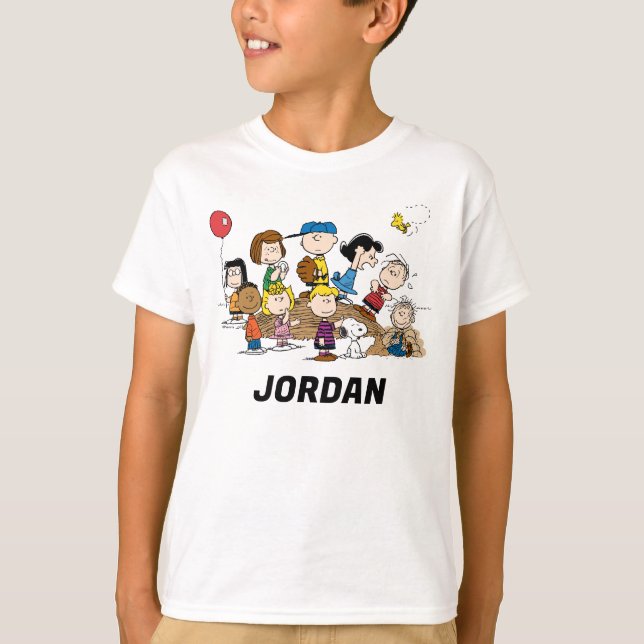 Jordnötter | Gang | Lägg till ditt namn T Shirt (Framsida)