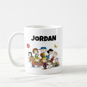 Jordnötter Gang vid Pitchers mund Kaffemugg