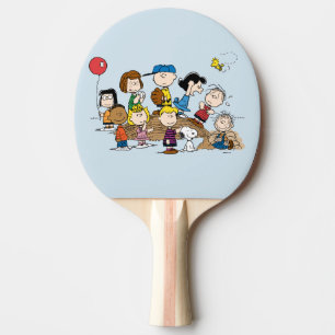 Jordnötter Gang vid Pitchers mund Pingisracket