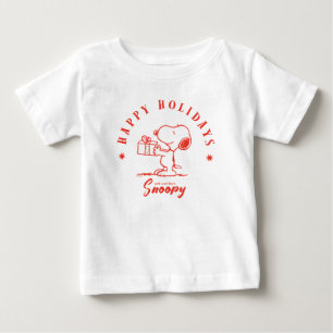 Jordnötter Glad helg från Snoopy T Shirt