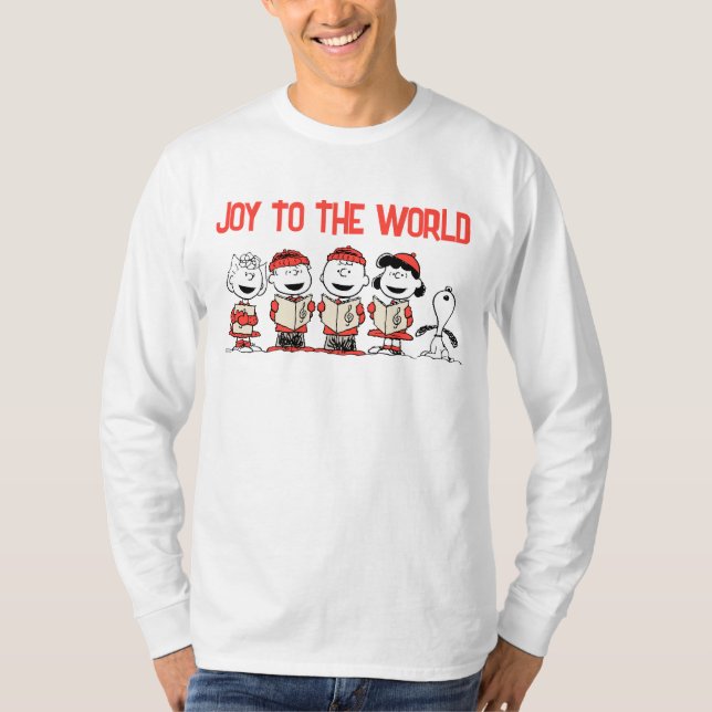Jordnötter | God jul Helgdag Choir T Shirt (Framsida)