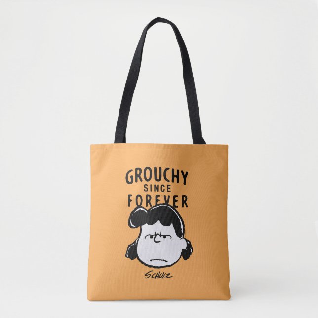Jordnötter | Grouchy sedan Forever Lucy Tygkasse (Framsida)