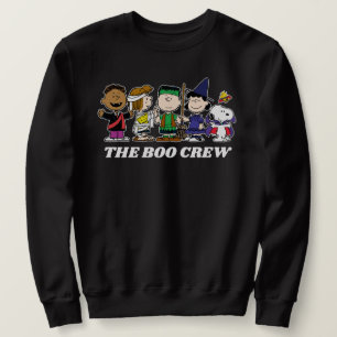 Jordnötter Halloween Boo Crew Lång Ärmad Tröja