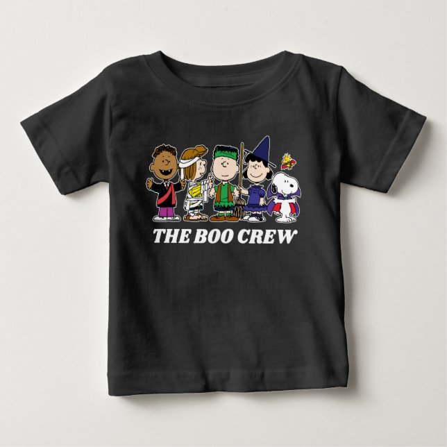 Jordnötter | Halloween Boo Crew T Shirt (Framsida)