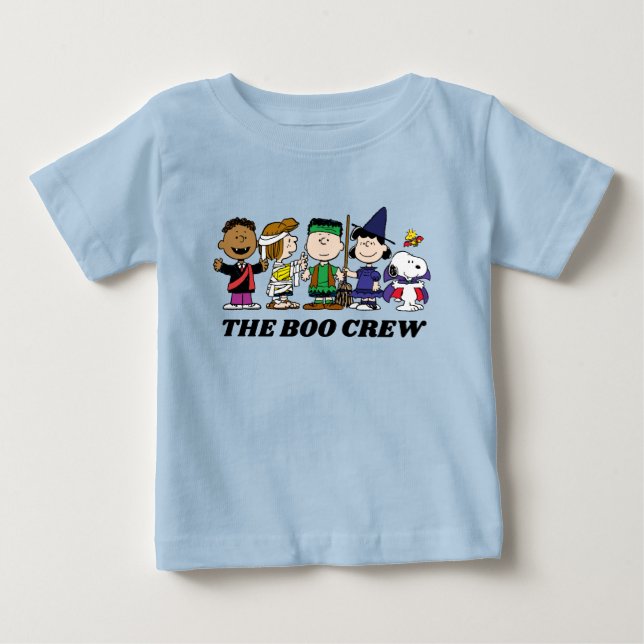 Jordnötter | Halloween Boo Crew T Shirt (Framsida)