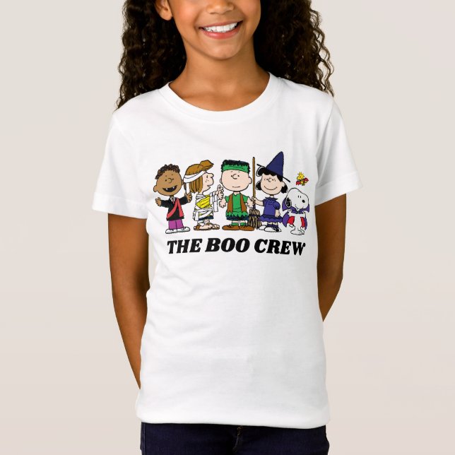 Jordnötter | Halloween Boo Crew T Shirt (Framsida)