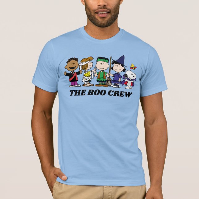 Jordnötter | Halloween Boo Crew T Shirt (Framsida)