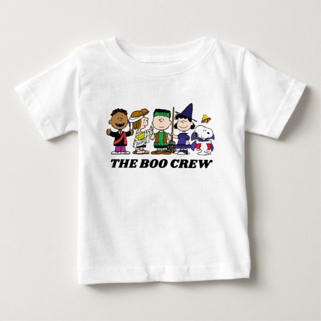 Jordnötter | Halloween Boo Crew T Shirt (Framsida)
