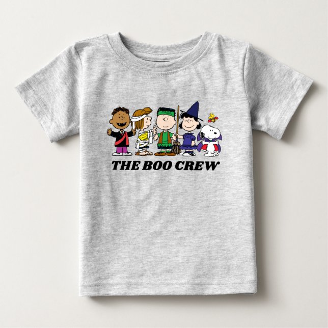 Jordnötter | Halloween Boo Crew T Shirt (Framsida)