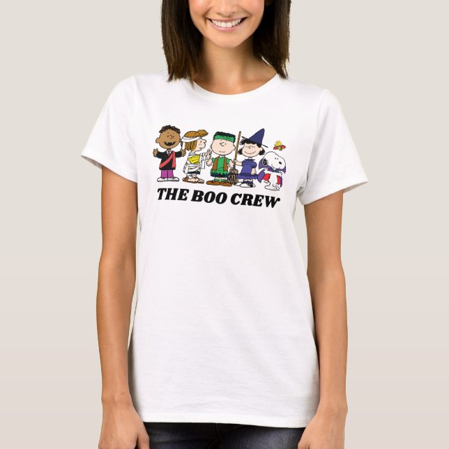 Jordnötter | Halloween Boo Crew T Shirt (Framsida)