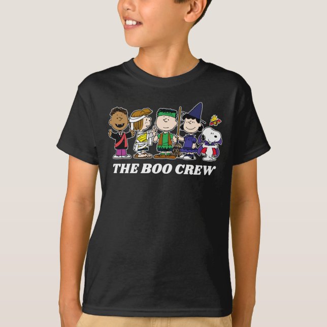 Jordnötter | Halloween Boo Crew T Shirt (Framsida)