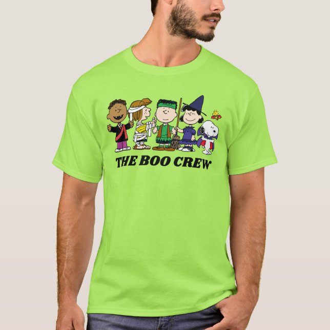 Jordnötter | Halloween Boo Crew T Shirt (Framsida)
