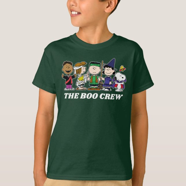 Jordnötter | Halloween Boo Crew T Shirt (Framsida)