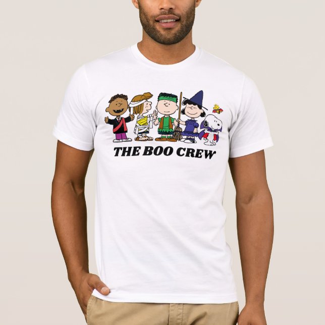 Jordnötter | Halloween Boo Crew T Shirt (Framsida)