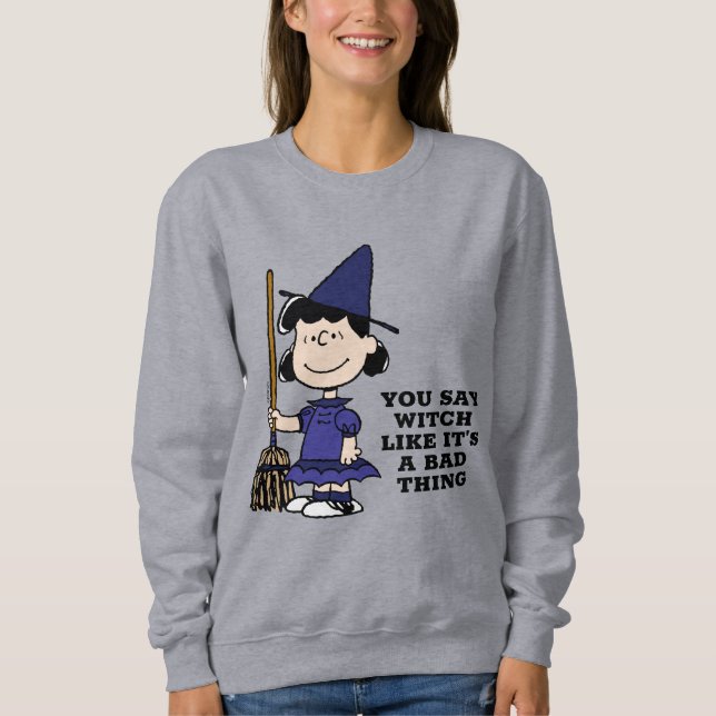 Jordnötter | Halloween Lucy Witch T Shirt (Framsida)