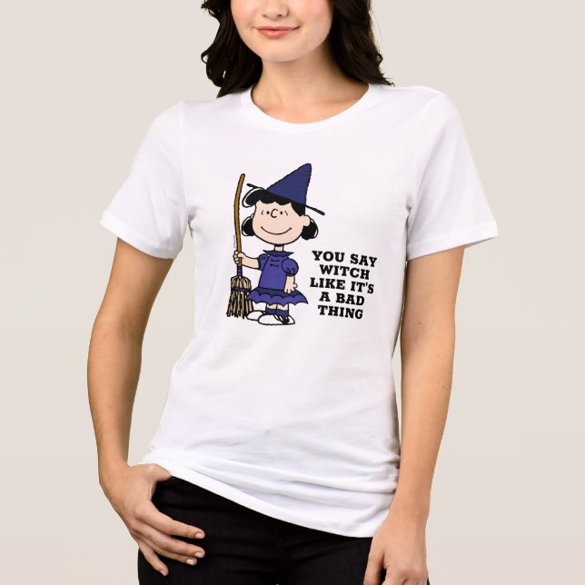 Jordnötter | Halloween Lucy Witch T Shirt (Framsida)