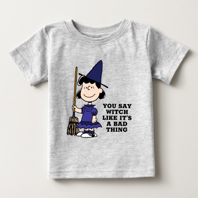 Jordnötter | Halloween Lucy Witch T Shirt (Framsida)