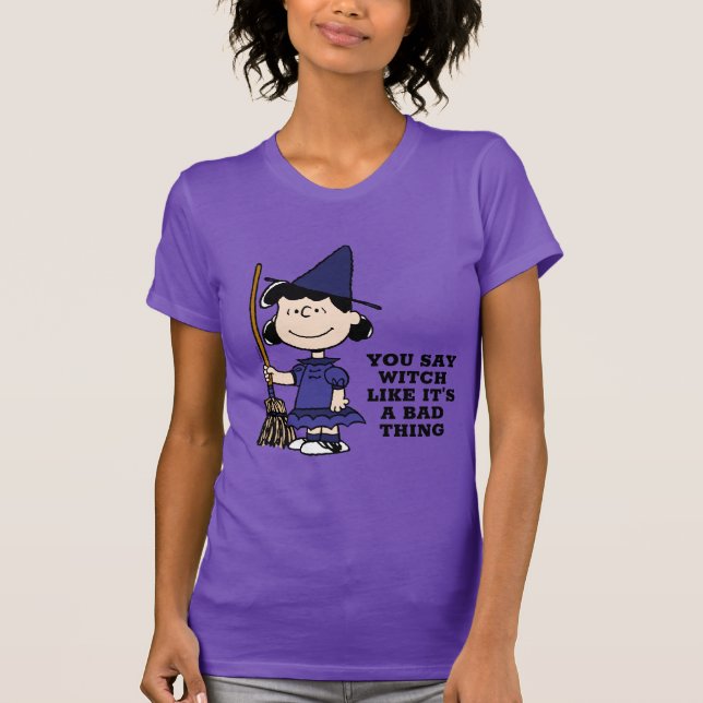 Jordnötter | Halloween Lucy Witch T Shirt (Framsida)
