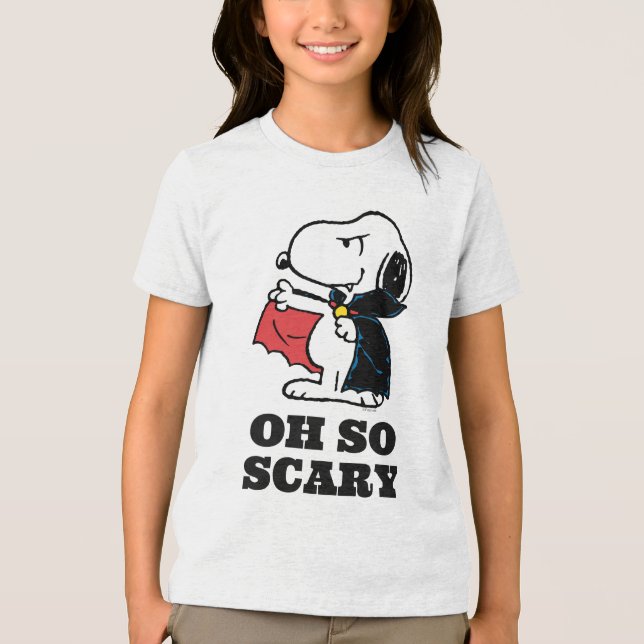 Jordnötter | Halloween Snoopy Vampire T Shirt (Framsida)