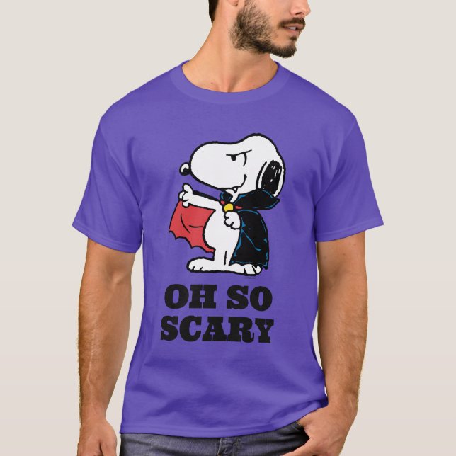 Jordnötter | Halloween Snoopy Vampire T Shirt (Framsida)