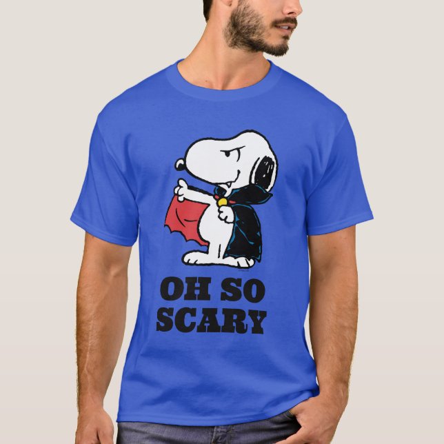 Jordnötter | Halloween Snoopy Vampire T Shirt (Framsida)