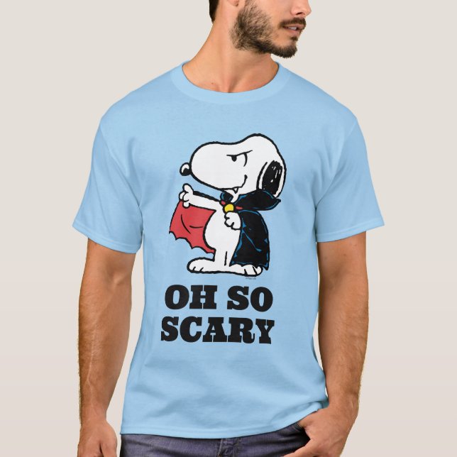 Jordnötter | Halloween Snoopy Vampire T Shirt (Framsida)