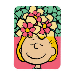Jordnötter Halv- och halvblommor Magnet