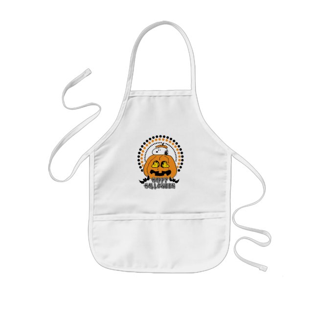 Jordnötter | HAPPY HALLOWEEN Barnförkläde (Framsidan)