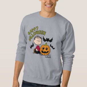 Jordnötter Happy halloween Linus Lång Ärmad Tröja