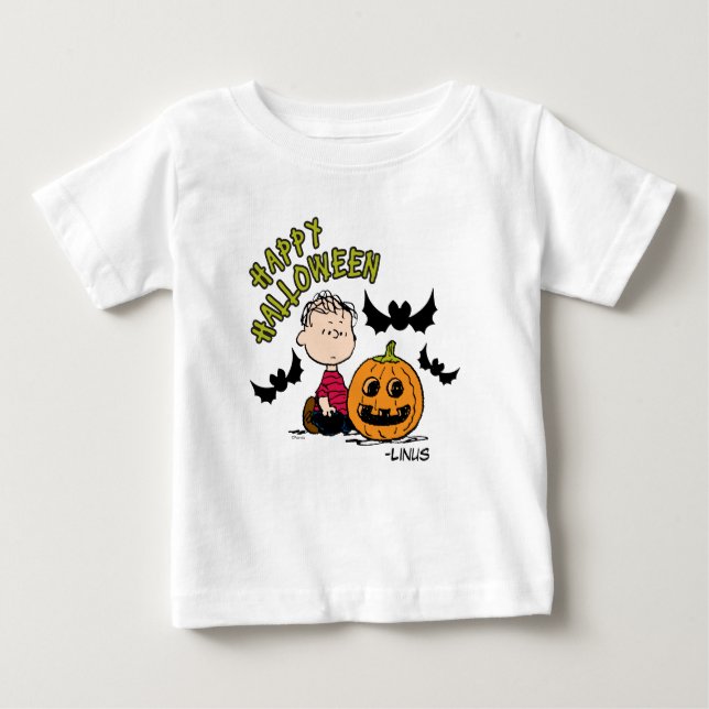 Jordnötter | Happy halloween Linus T Shirt (Framsida)