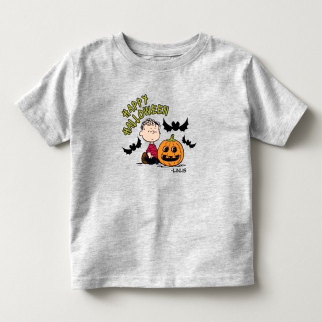 Jordnötter | Happy halloween Linus T Shirt (Framsida)