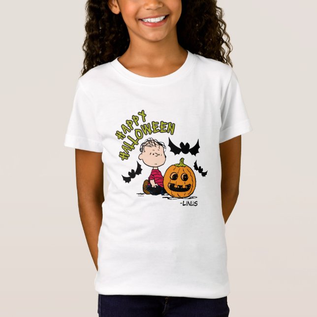 Jordnötter | Happy halloween Linus T Shirt (Framsida)