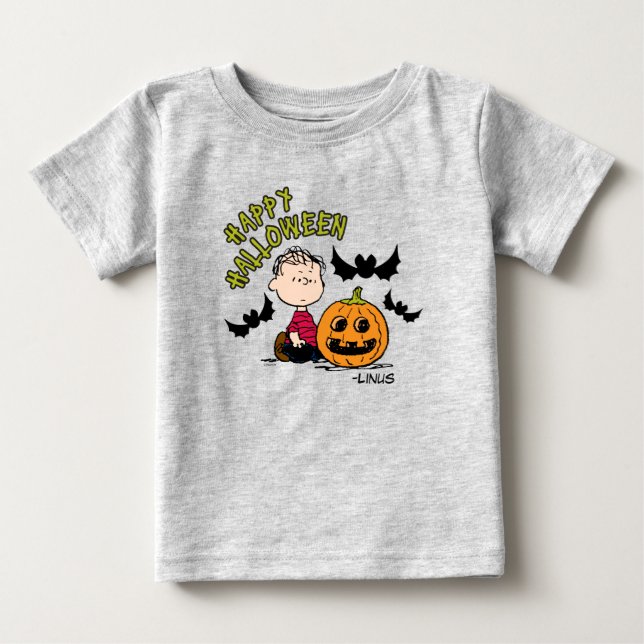 Jordnötter | Happy halloween Linus T Shirt (Framsida)