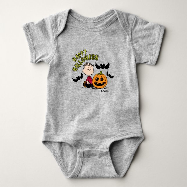Jordnötter | Happy halloween Linus T Shirt (Framsida)