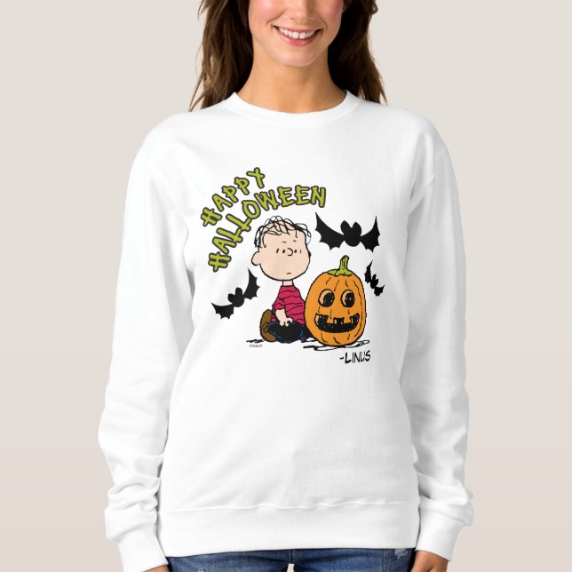 Jordnötter | Happy halloween Linus T Shirt (Framsida)