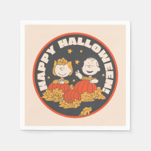 Jordnötter Happy halloween Sally & Linus Pappersservett