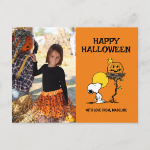 Jordnötter Happy halloween Snoopy & Woodstock Helg Vykort