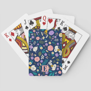 Jordnötter i Bloom Mönster-uppspelningskort Casinokort