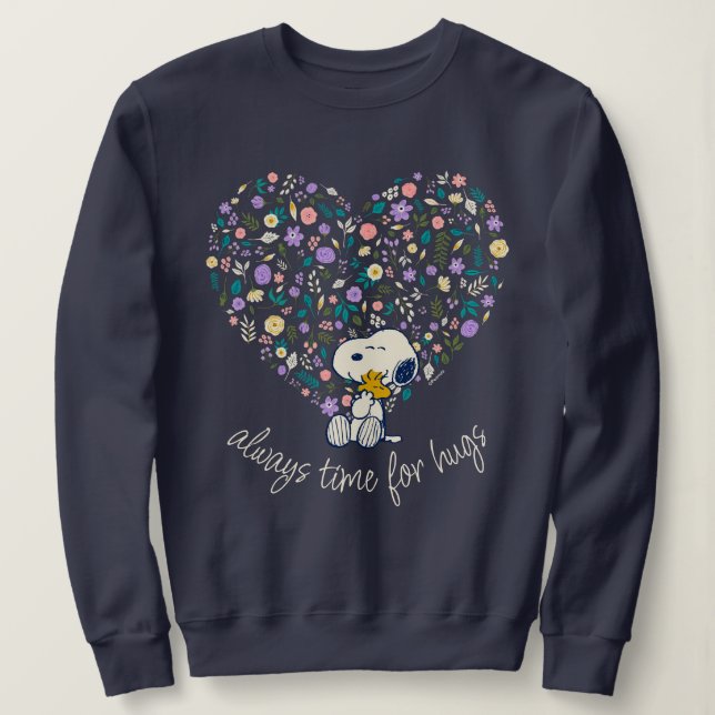 Jordnötter i Bloom | Snoopy Heart T Shirt (Design framsida)