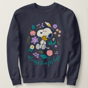 Jordnötter i Bloom   Snoopy & Woodstock Flower Hug T Shirt
