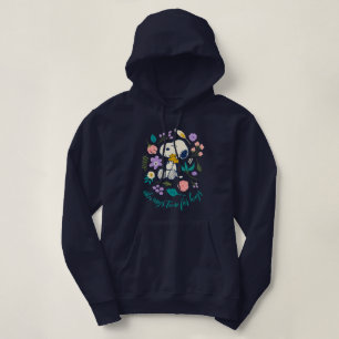 Jordnötter i Bloom Snoopy & Woodstock Flower Hug T Shirt