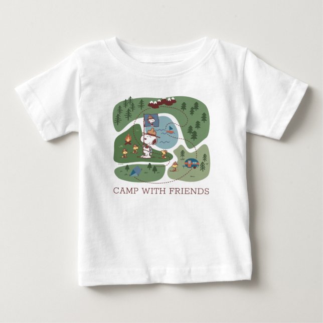 Jordnötter | Innesluten i Camptains-området T Shirt (Framsida)