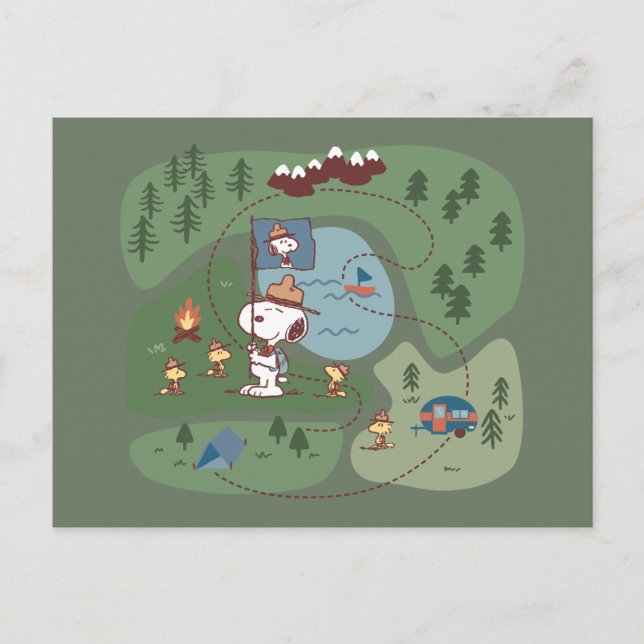 Jordnötter | Innesluten i Camptains-området Vykort (Framsida)