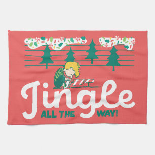 Jordnötter   Jingle hela vägen Kökshandduk
