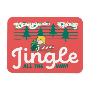 Jordnötter Jingle hela vägen Magnet