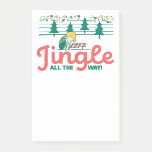 Jordnötter   Jingle hela vägen Post-it Block